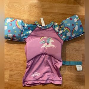 Swimways unicorn floaty top with